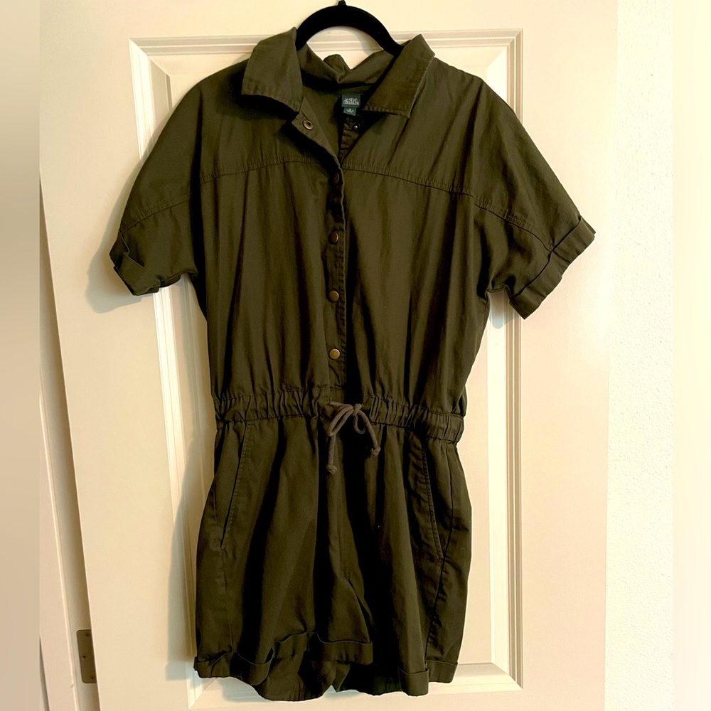 Forest Green Romper, M